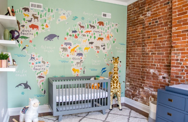 travel themed nursery