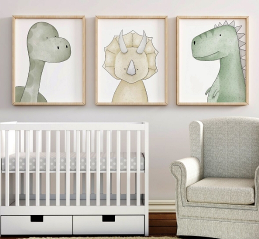 dinosaur themed nursery