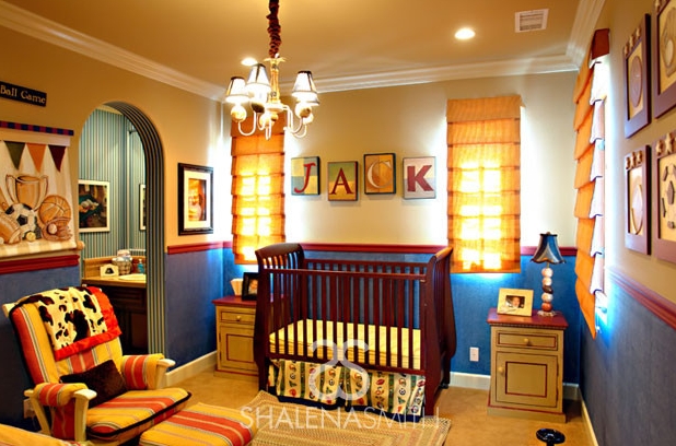 sports themed nursery