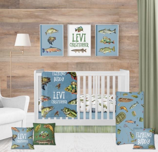 fishing themed nursery