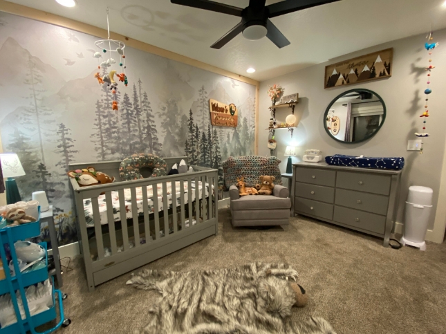 camping themed nursery