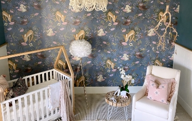 whimsical woodland nursery