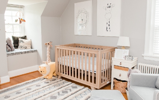 animal themed nursery