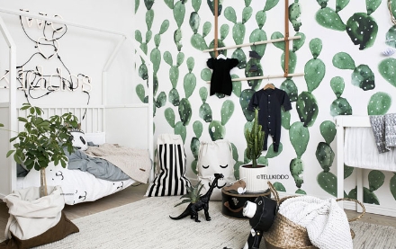 cactus themed nursery