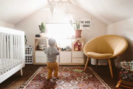 boho gender neutral nursery