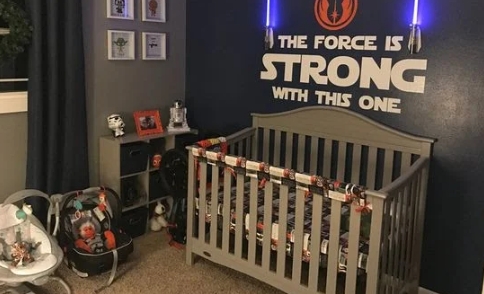 star wars themed nursery