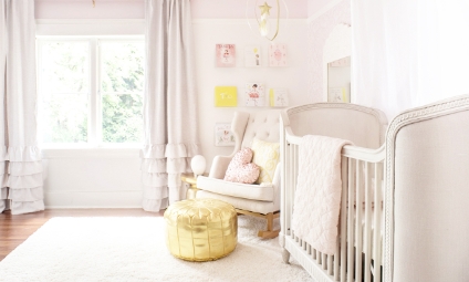 pale pink nursery