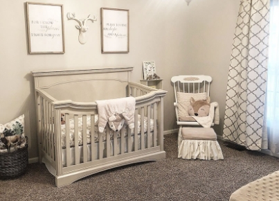 deer themed nursery