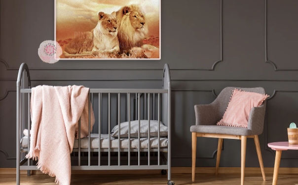 lion themed nursery