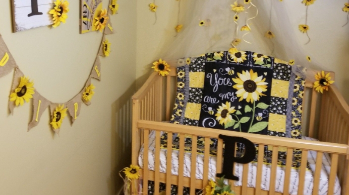 sunflower themed nursery