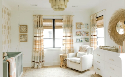 boho neutral nursery