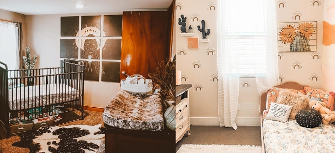 western boho nursery