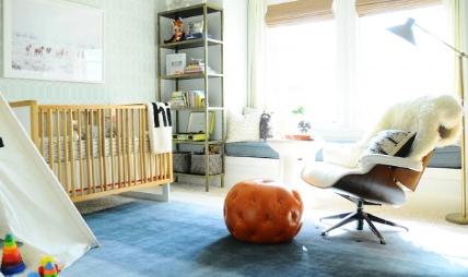 midcentury modern nursery