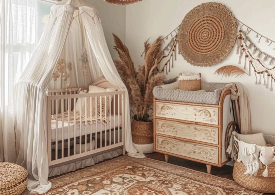 boho nursery