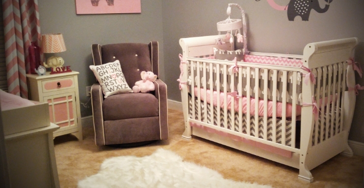 grey elephant nursery