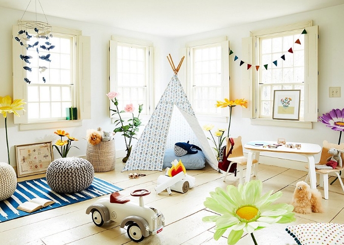 ideas to decorate a playroom