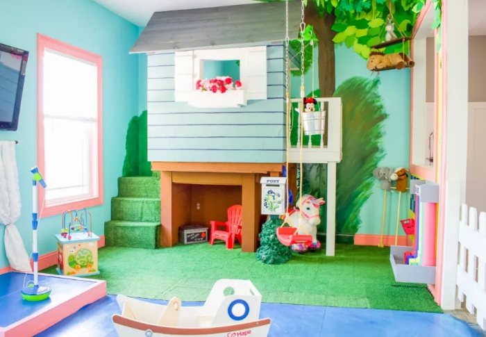 kids playroom ideas on a budget