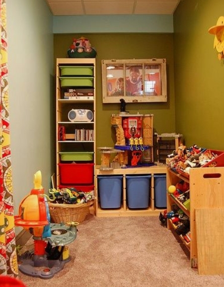 small childrenʼs playroom ideas