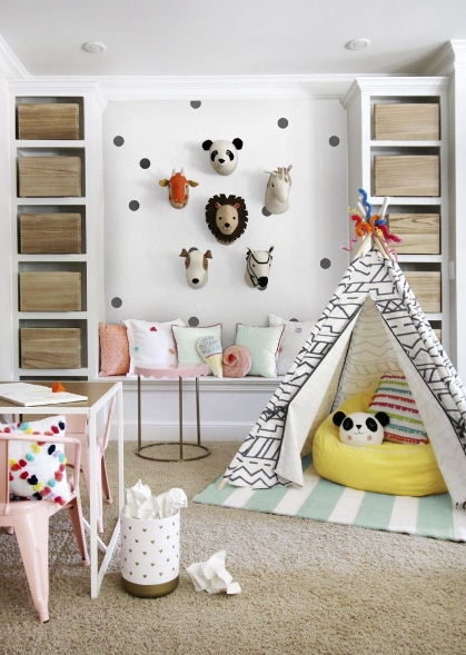 childrens bedroom playroom ideas