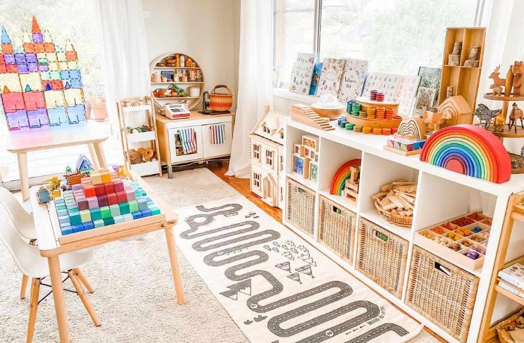 how to organize kids playroom