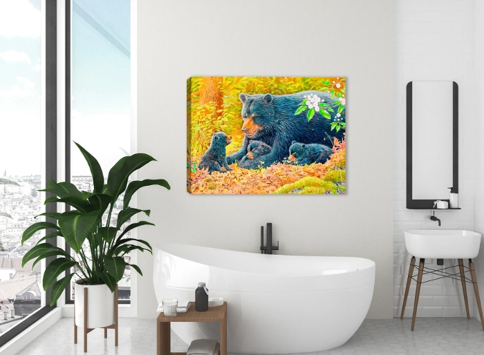 wayfair wall art for bathroom