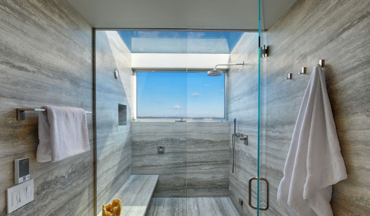 beach art for bathroom